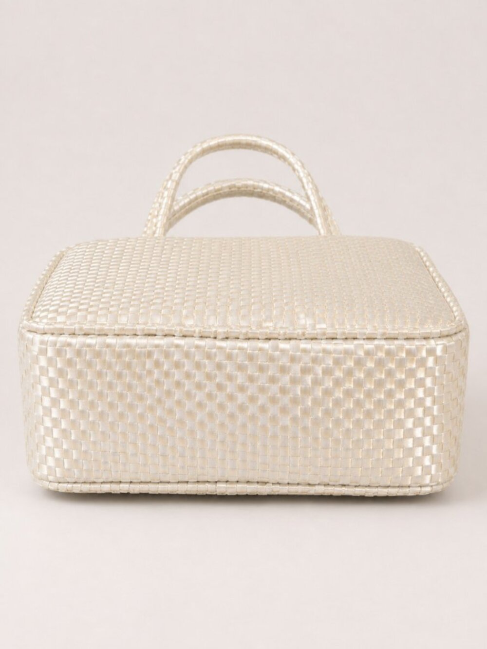 M.D. Forte Vintage Shimmer Woven Cosmetic Vanity Train Case - Picture 10 of 10